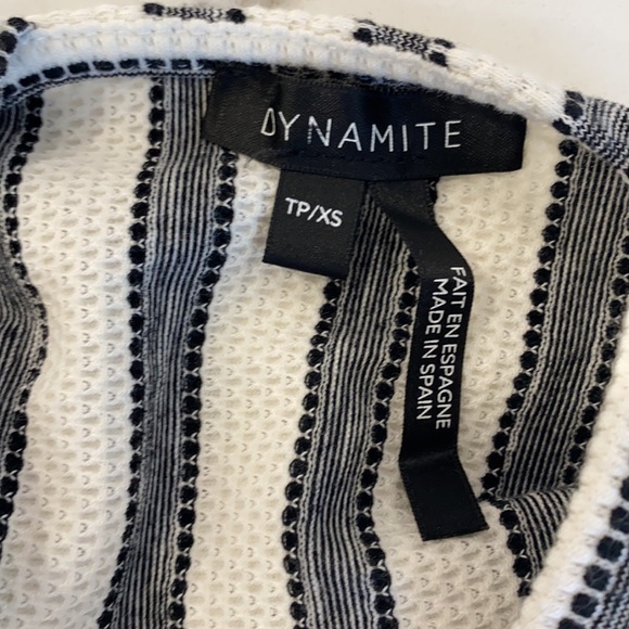 Stripe Halter Neck Cropped Top - Picture 4 of 4